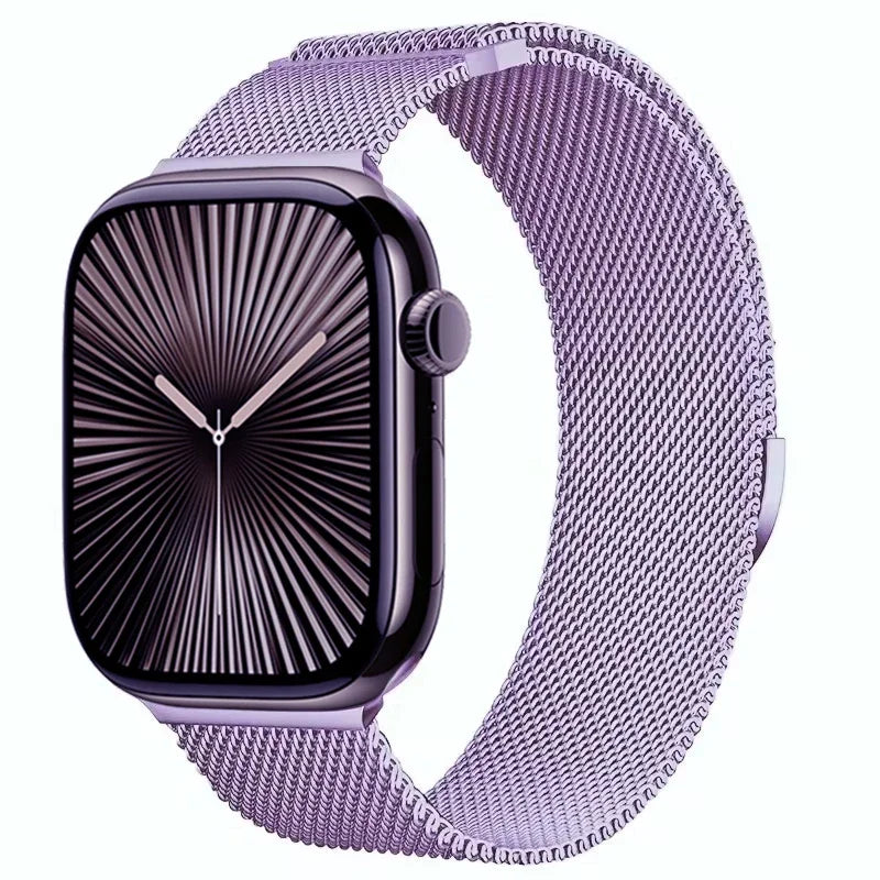 Milanese Loop band For Apple Watch band 46mm 40mm 41mm 45mm 49mm 42mm Correas bands Apple Watch Series 11 10 9 SE 3 7 8 Ultra 3