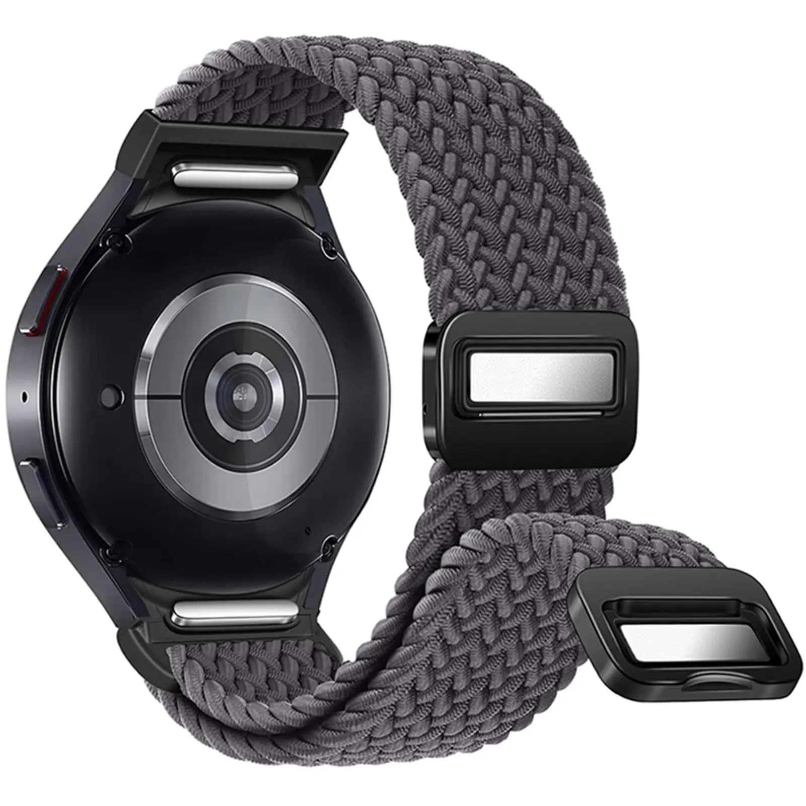 No Gaps Band For Samsung Galaxy Watch 7 6 4 classic/5 pro 47mm 44mm 40mm Braided solo loop Magnetic bracelet Galaxy watch6 strap