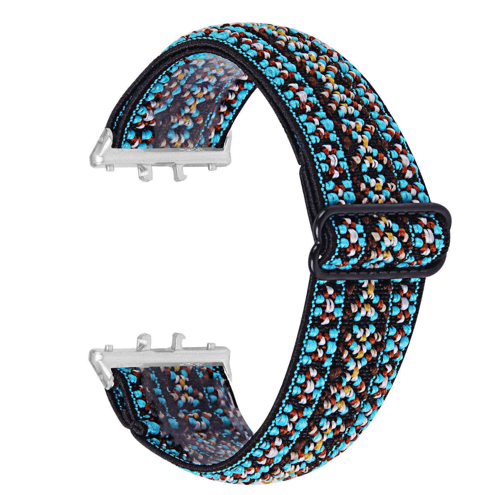Tie Dye Print Strap For Samsung Galaxy Fit 3 Weaves Elastic Wristband For Samsung Galaxy Fit 3 SM-R390 Sport Vintage Watchband