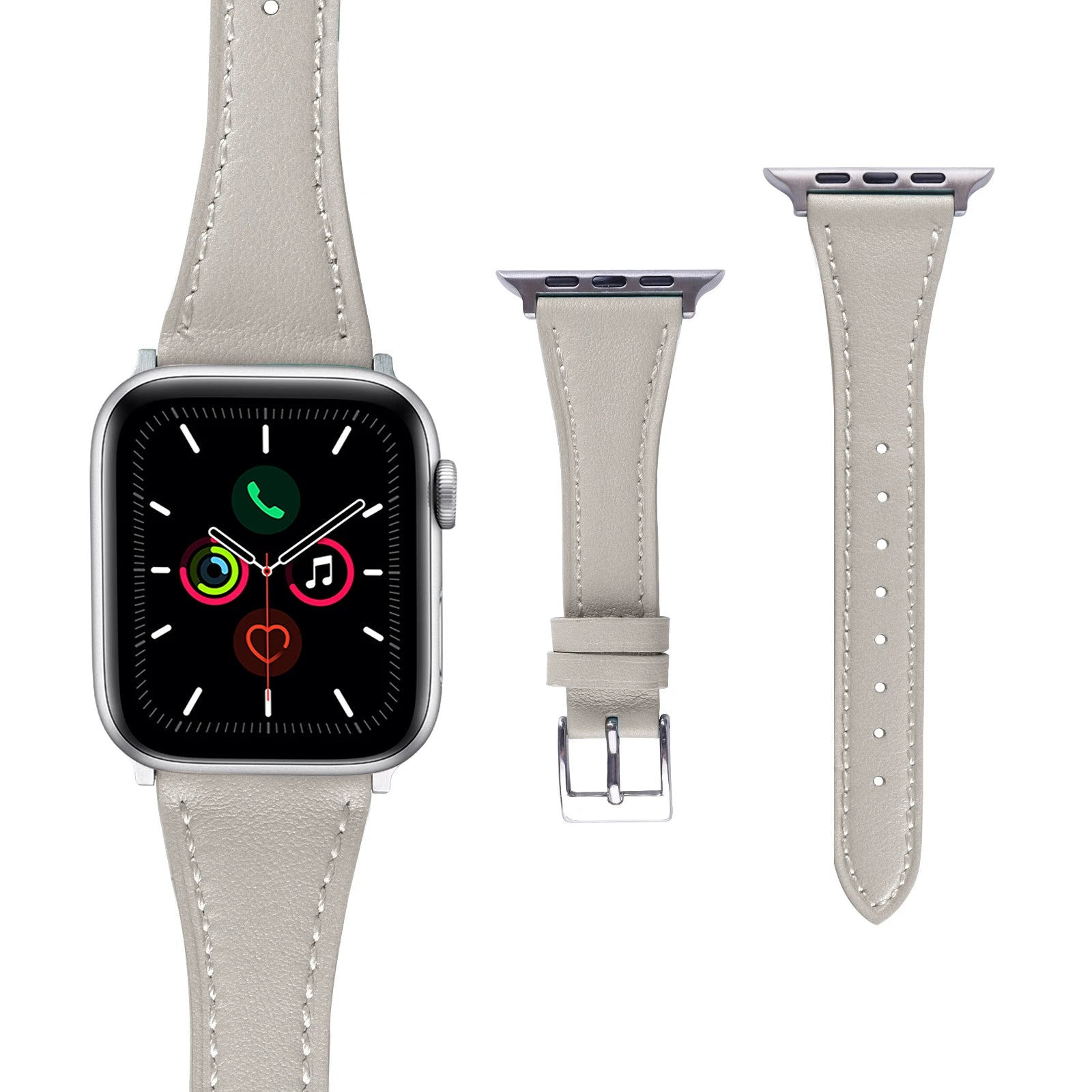 For Apple Watch band women Ultra 11 10 9 8 7 6 5 4 3 2 1 SE 38mm 40mm 41mm 42mm 44mm 45mm 46mm Leather Loop