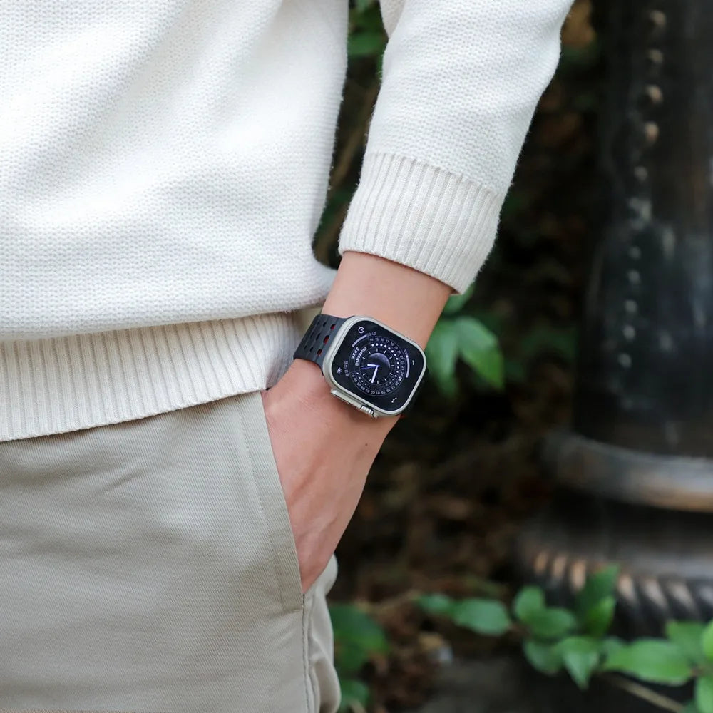 Magnetic band For Apple Watch Ultra 3 49mm 44mm 45mm 46mm 42mm Belt Silicone band Apple Watch Series 11 10 8 7 6 5 9 SE 40mm Band