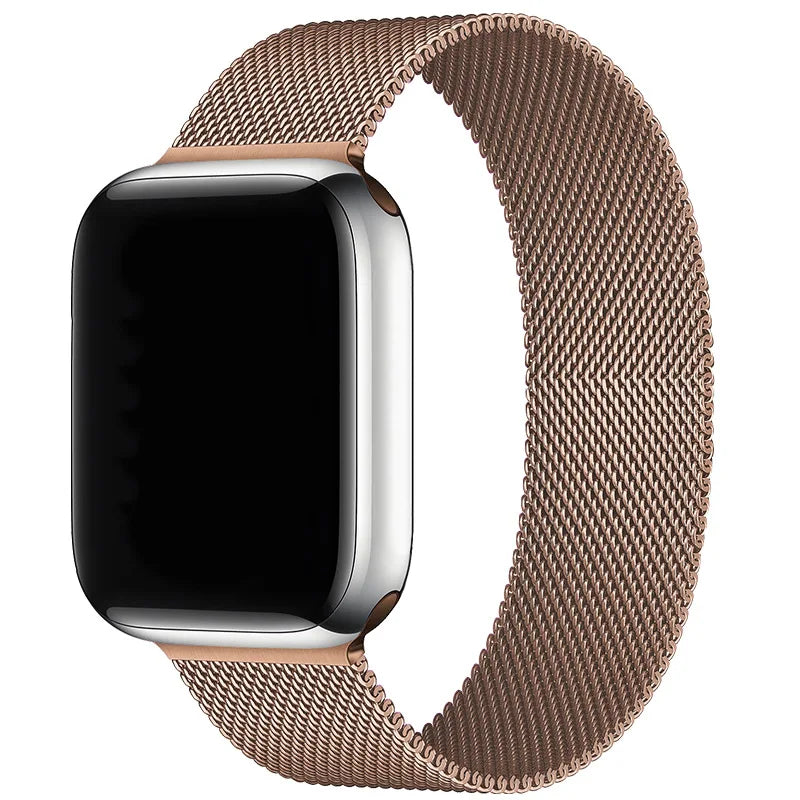 band For Apple Watch band 10 46mm 44mm 45mm 41mm 49mm 42mm 40mm 45mm Milanese Loop band Apple Watch Series 9 7 8 4 5 6 SE Ultra2