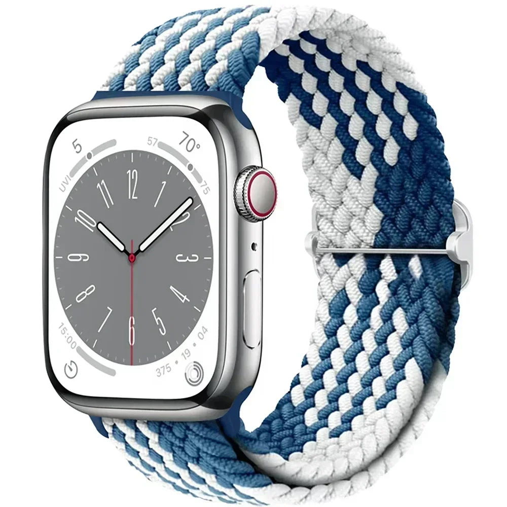 band for Apple Watch band Series 11 10 9 8 7 SE Ultra 3 49mm 46mm 42mm 44mm 45mm 40mm Braided band correa Apple Watch accessories
