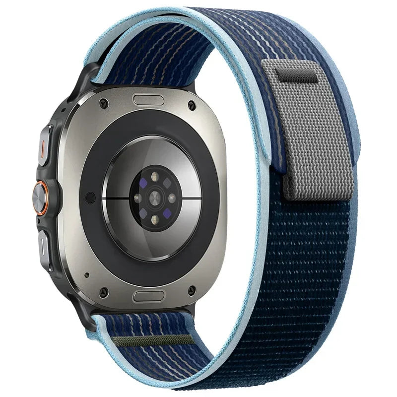 Trail Loop Strap for Samsung Galaxy Watch 7 Ultra 47mm No Gaps Band Nylon Bracelet Wristband for Samsung Watch Ultra 47mm Belt