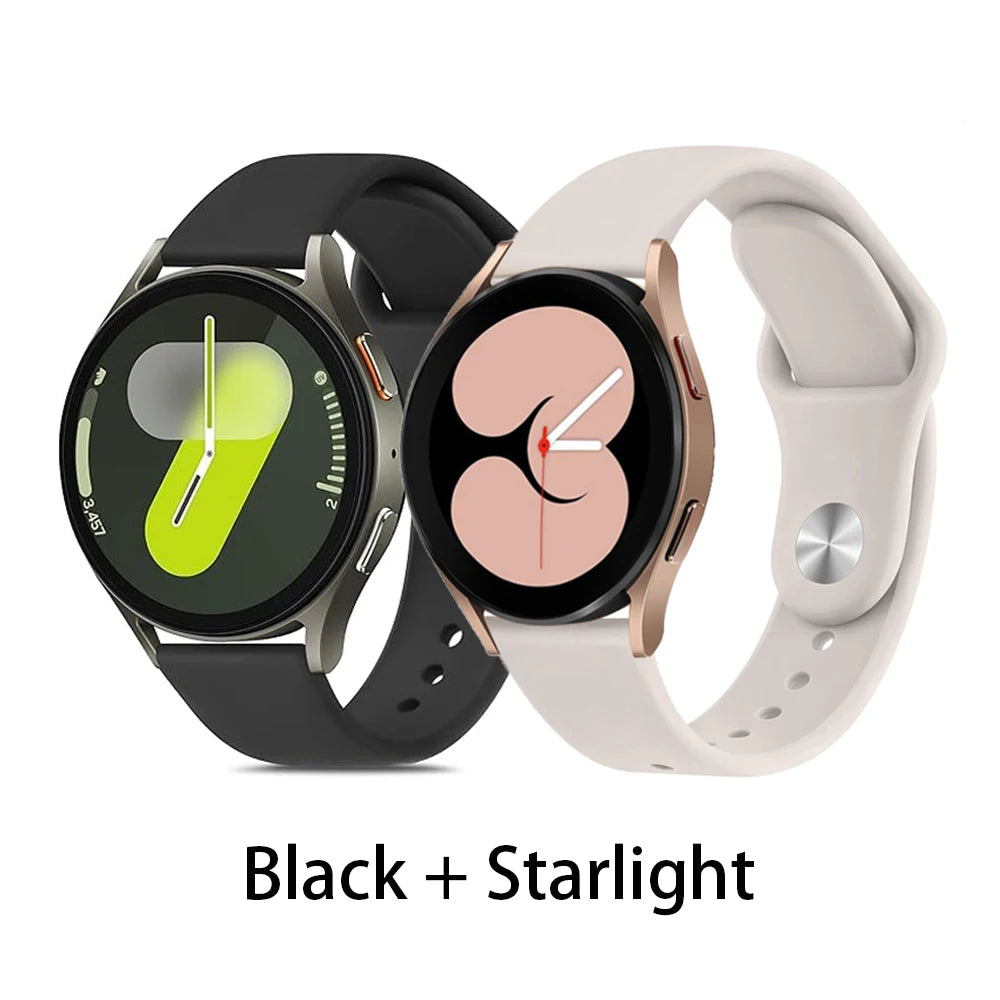 20mm 22mm Straps For Samsung Galaxy watch 4/5/6/7/FE/Pro/Classic/Active 2/Gear S3 44mm 40mm bracelet correa HUAWEI GT 2E/3 Band