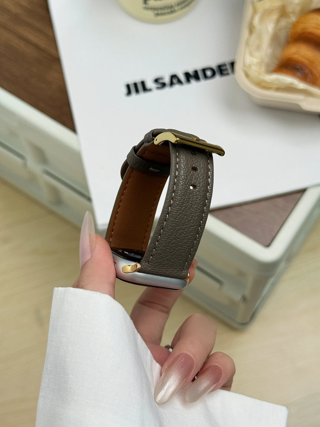 Leather loop Correa For Apple Watch band Series Ultra 11 10 9 8 7 6 5 4 3 2 1 SE 38mm 40mm 41mm 42mm 44mm 45mm 46mm 49mm band