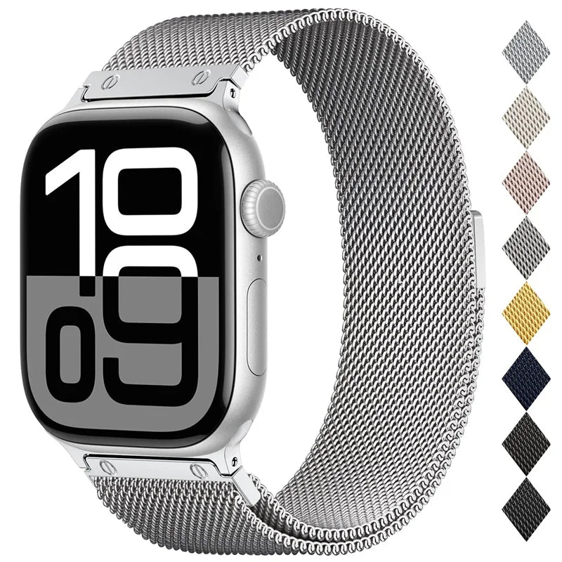 Milanese band For Apple Watch Ultra 2 49mm 46mm 45mm 41mm 38mm 42mm 44mm 40mm band For Apple Watch Series 10 5 SE 7 9 3 6 8 band