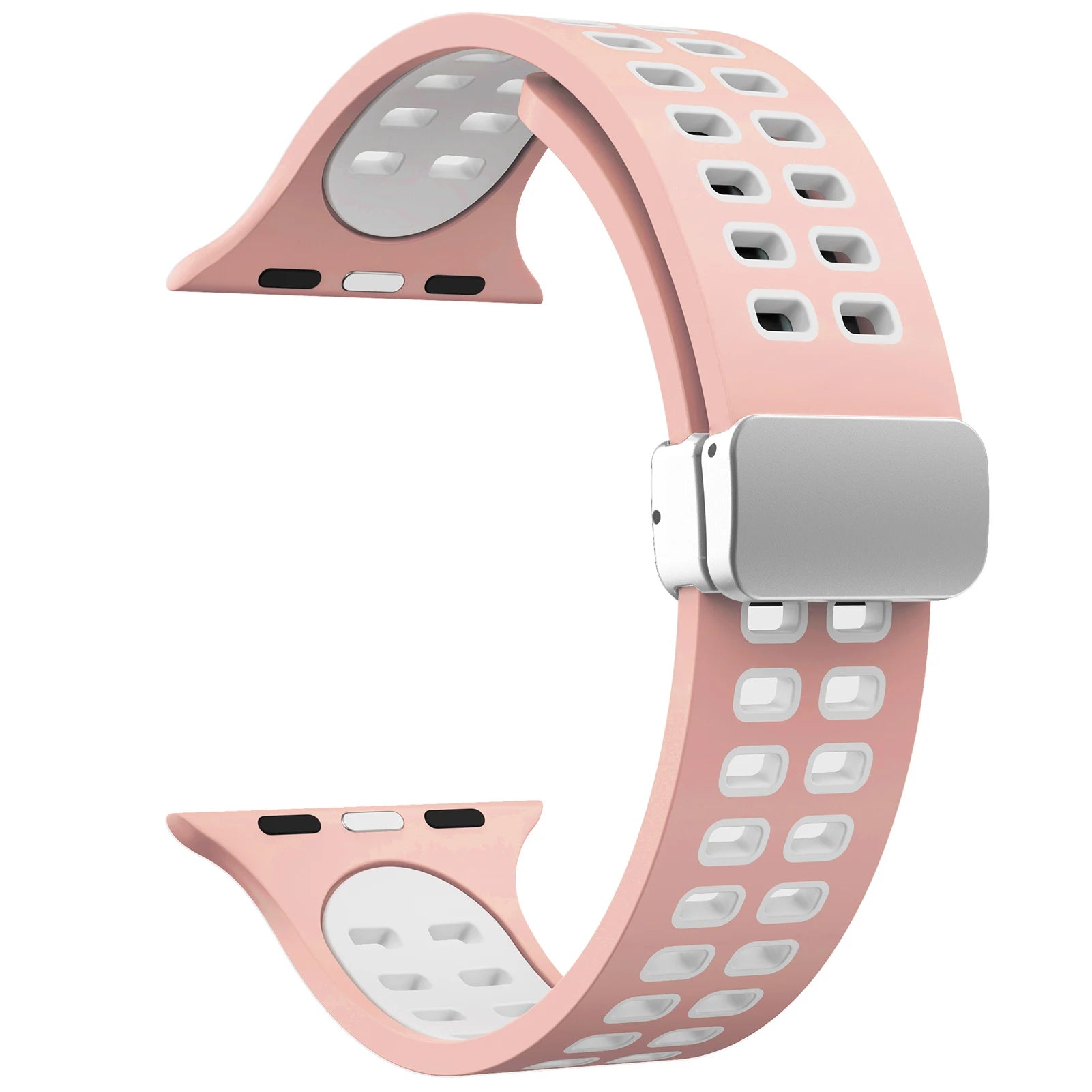 band For Apple Watch band 44mm 45mm 49mm 41mm 40mm 38mm Magnetic buckle Silicone band Apple Watch Series 7 5 3 6 SE 8 Ultra 2 9