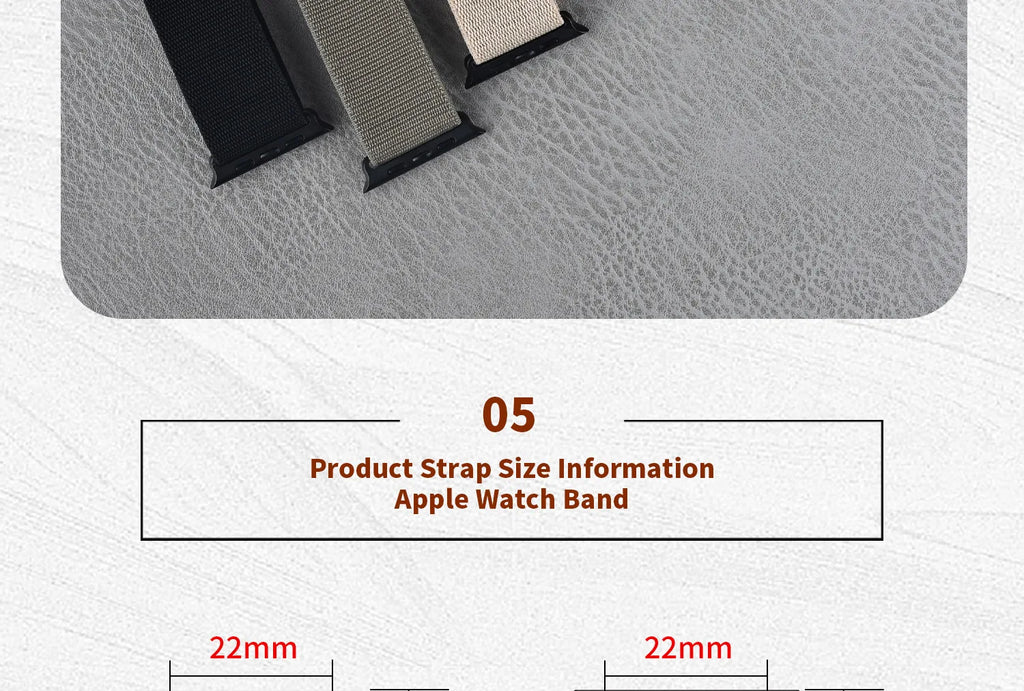 2025 New Suitable for Apple Watch High Quality Nylon band Alpine Loop For Watch Series 10 9 8 7 Ultra 2 band Apple Watch 49mm 46mm