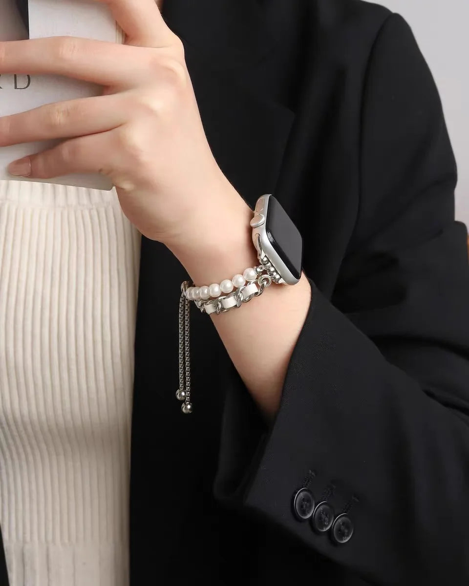 Adjustable link band For Apple Watch band Series Ultra 11 10 9 8 7 6 5 4 3 2 1 SE 38mm 40mm 41mm 42mm 44mm 45mm 46mm 49mm