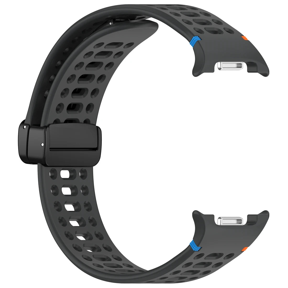 Air Hole Strap for Samsung Galaxy Watch 8 40mm 44mm Silicone Magnetic Buckle Wristband for Galaxy Watch 8 Classic Accessories
