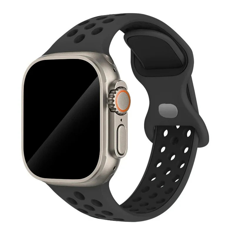 band For Apple Watch band 46mm 44mm 45mm 49mm 40mm 41mm 38mm 42mm correa Breathable band Apple Watch Series Ultra 11 10 9 8 SE 7 6