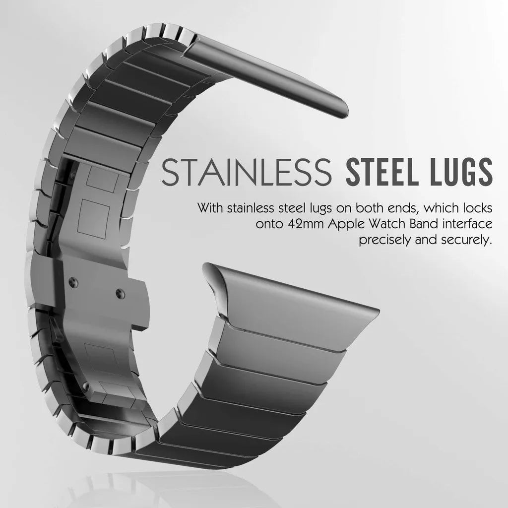 Stainless Steel metal band For Apple Watch Series 11 10 46mm 42mm Ultra 3 band 49mm 45mm 40mm 44mm 38mm 41mm for Apple Watch 10 9 8 7 SE 6 5