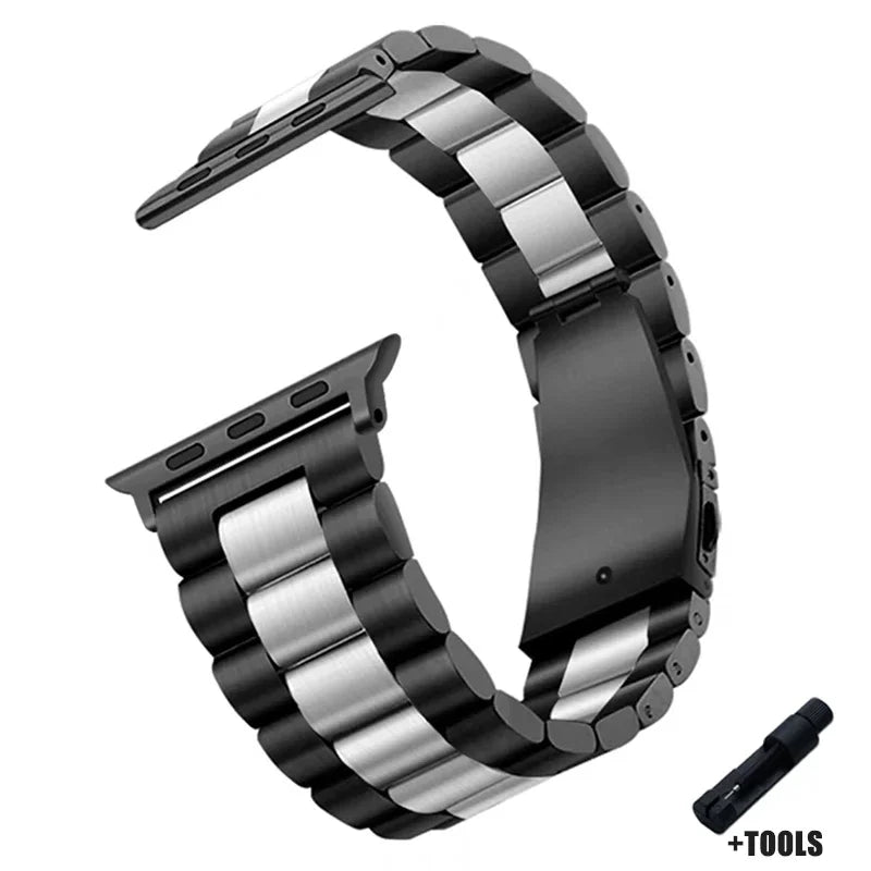 Stainless Steel band for Apple Watch band Ultra 2 49mm 46mm 45mm 41mm 44mm 42mm metal band Apple Watch Series 10 9 8 7 SE 6 5 4
