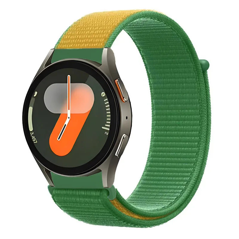 20mm 22mm Nylon Strap for Samsung Galaxy Watch 7/6/5/4 Huawei Watch 5/GT5/4/3 Pro 46mm Breathable Band for Garmin 970 965 955 55