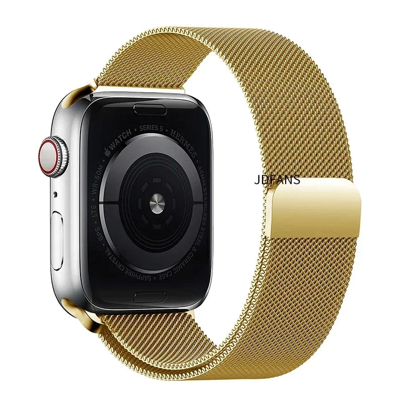 Milanese Loop for Apple Watch band 10 46mm 45mm 44mm 40mm 41mm 42mm 38mm 44mm band Ultra 2 49mm Apple Watch Series 9 8 7 6 SE 5 4 3