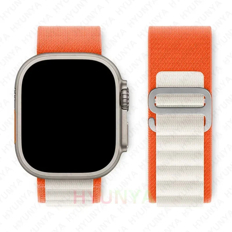 Alpine band for Apple Watch band Series 10 9 8 7 SE Ultra 2 41mm 42mm 45mm 46mm 49mm 40mm 44mm Apple Watch Correa watch band