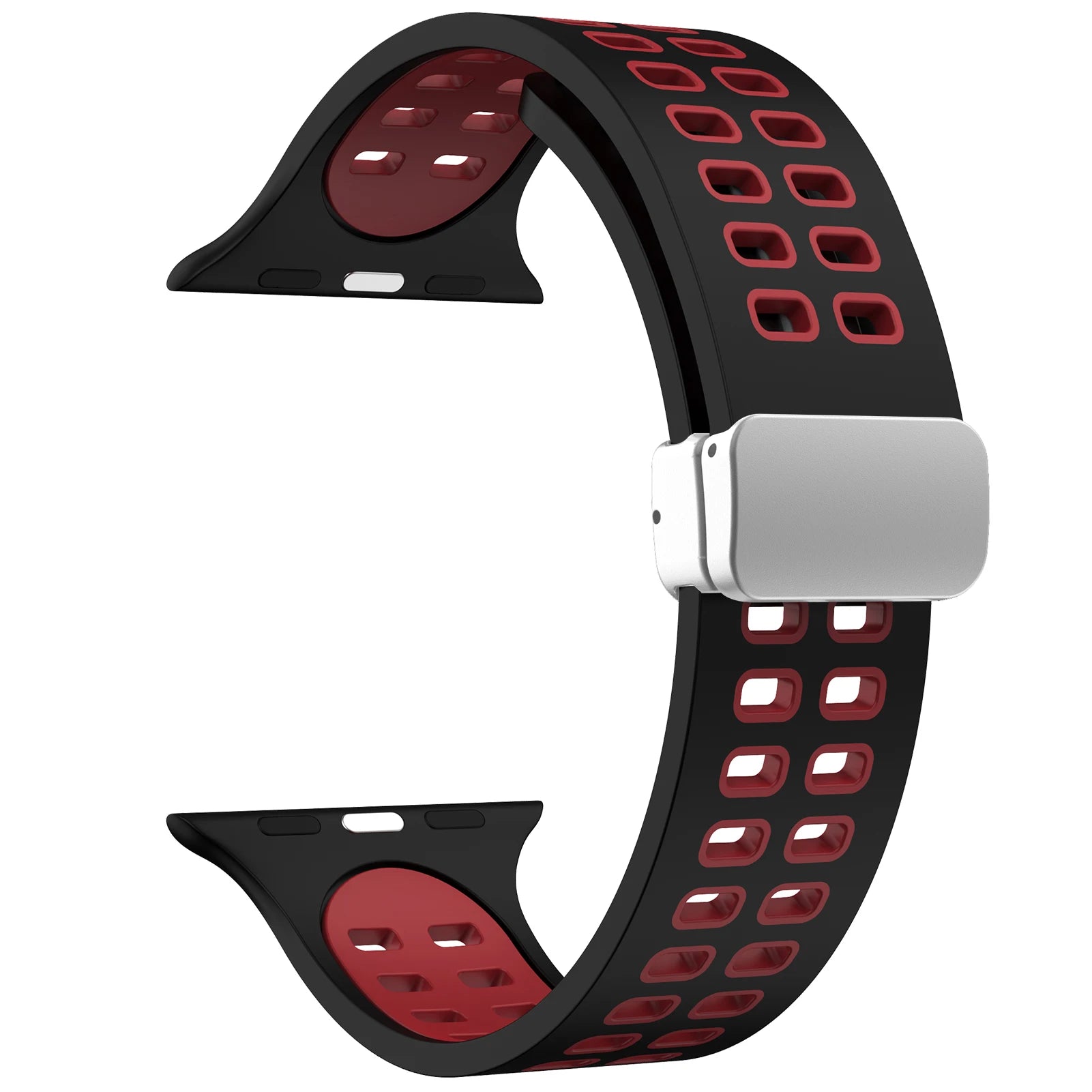 band For Apple Watch band 44mm 45mm 49mm 41mm 40mm 38mm Magnetic buckle Silicone band Apple Watch Series 7 5 3 6 SE 8 Ultra 2 9