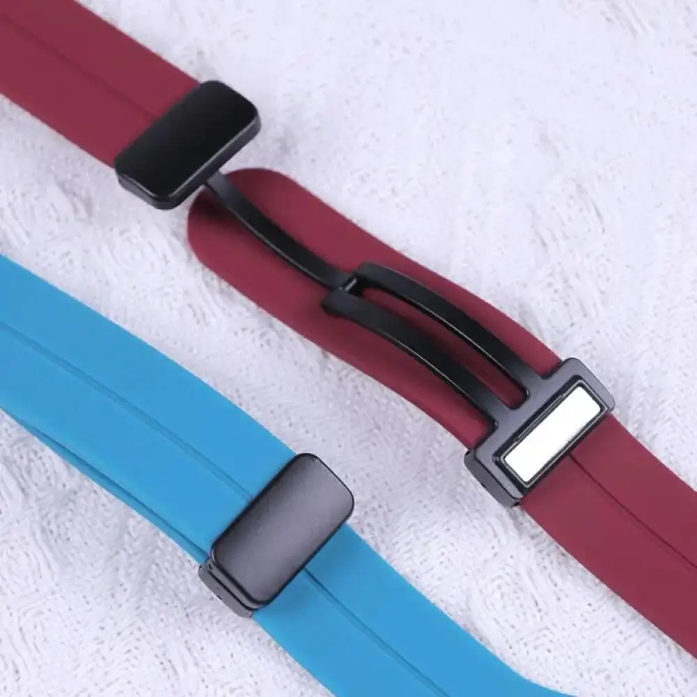 Magnetic Silicone Strap For Samsung Watch 7 6 5 4 40mm 44mm Sport Watchband For Galaxy Watch 5Pro 4 6Classic 47mm 43mm 42mm 46mm