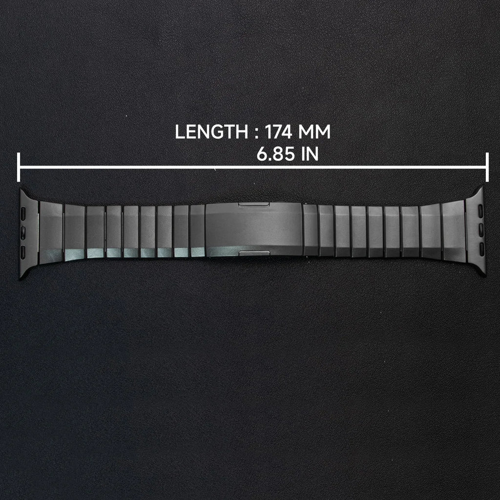 Stainless Steel band for Apple Watch Ultra 2 49mm 46mm 45mm 44mm 42mm 41mm 40mm 38mm Quick Fit band For Apple Watch 10 9 7 8 SE 6 5