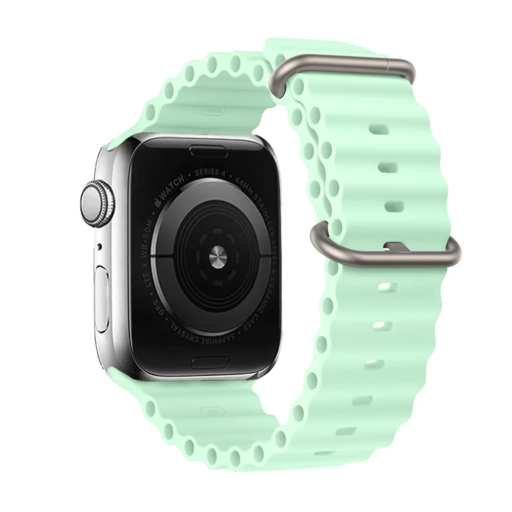 Ocean band for Apple Watch Ultra 3 2 band 49mm 46mm 44mm 40mm 45mm 41mm 42mm Correa band Apple Watch Series 11 10 9 SE 8 7 6 5 4