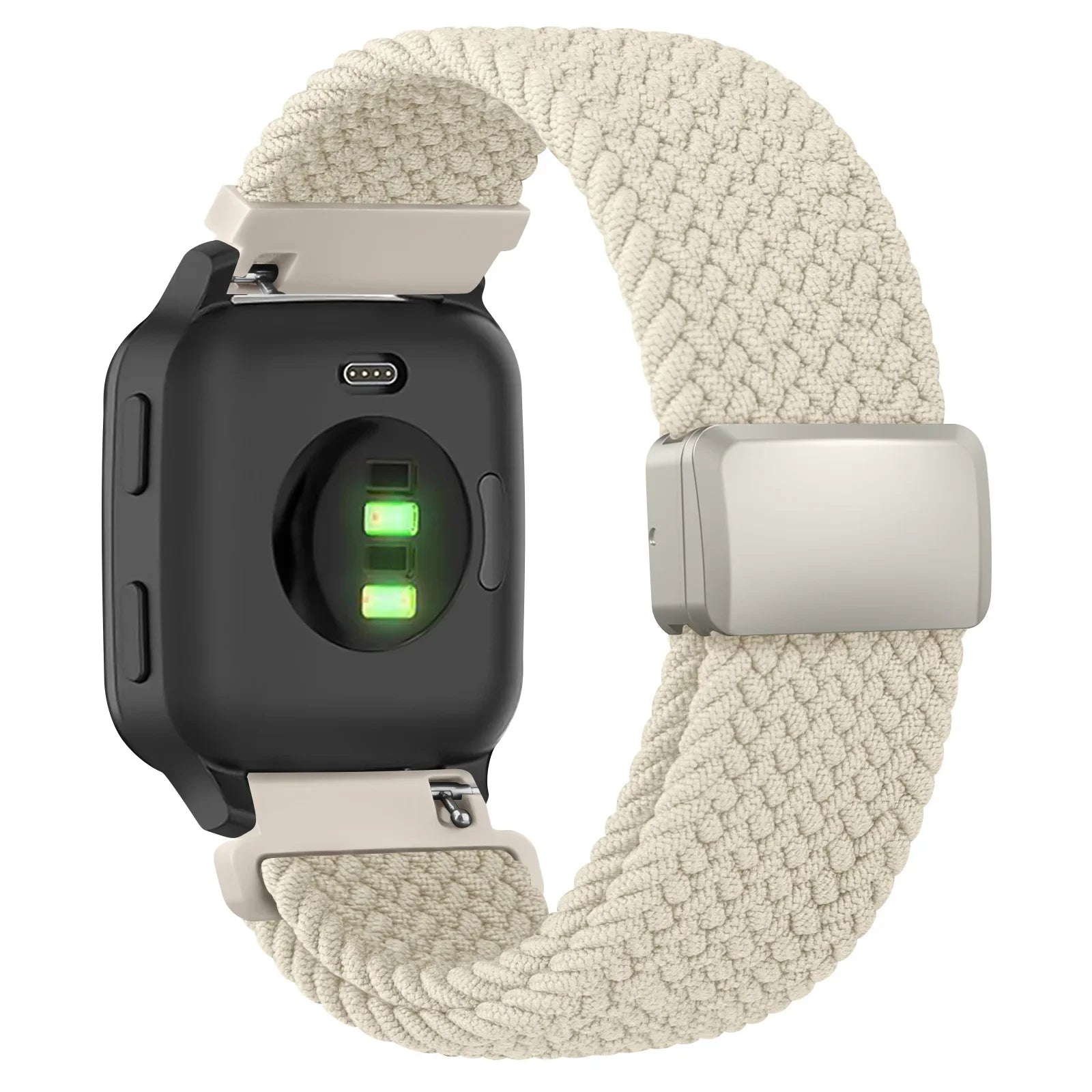 20mm Braided Magnetic Band For Samsung Galaxy Watch 7 6 5 4 40mm 44mm/Watch 4 6 Classic/Active 2/5Pro 45mm/Watch 3 41mm Strap