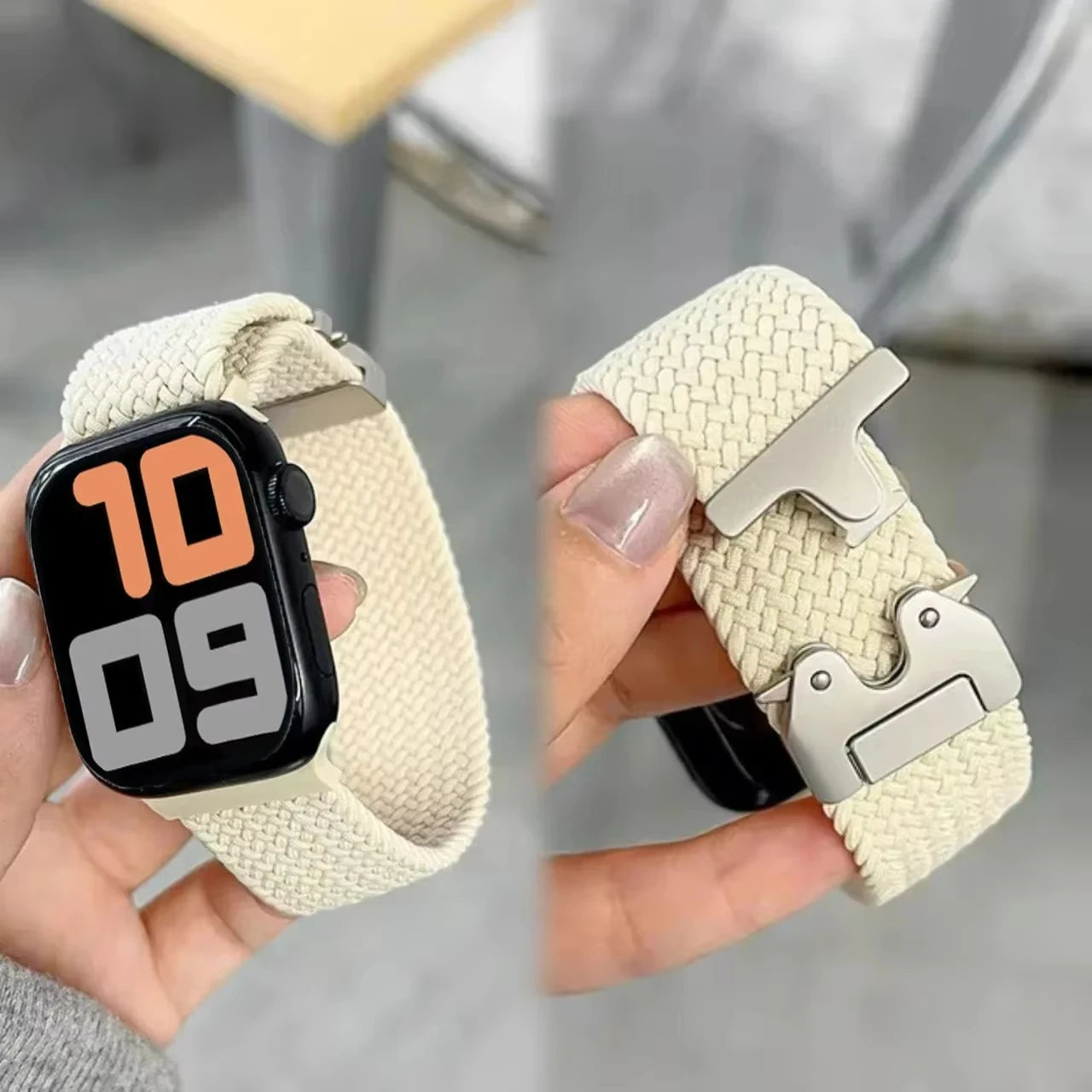 Parachute band For Apple Watch Ultra 2 band 49mm 44mm 46mm 42mm 45mm 41mm Braided band correa Apple Watch Series 10 SE 9 8 7 6