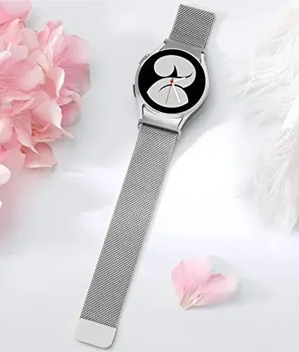 No Gaps Band For Samsung Galaxy Watch 7/FE/6/4/5/5 pro 44mm 40mm 20mm Milanese Loop Bracelet Galaxy 4-6 classic 43mm 47mm Band