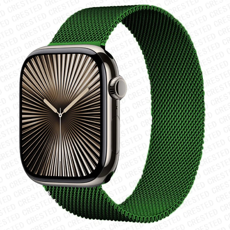 Milanese Loop band For Apple Watch 11 10 9 7 SE 6 8 46mm 42mm 44mm 45mm 40mm 41mm belt correa band Apple Watch band Ultra 3 49mm