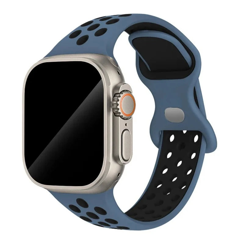 band For Apple Watch band 46mm 44mm 45mm 49mm 40mm 41mm 38mm 42mm correa Breathable band Apple Watch Series Ultra 11 10 9 8 SE 7 6