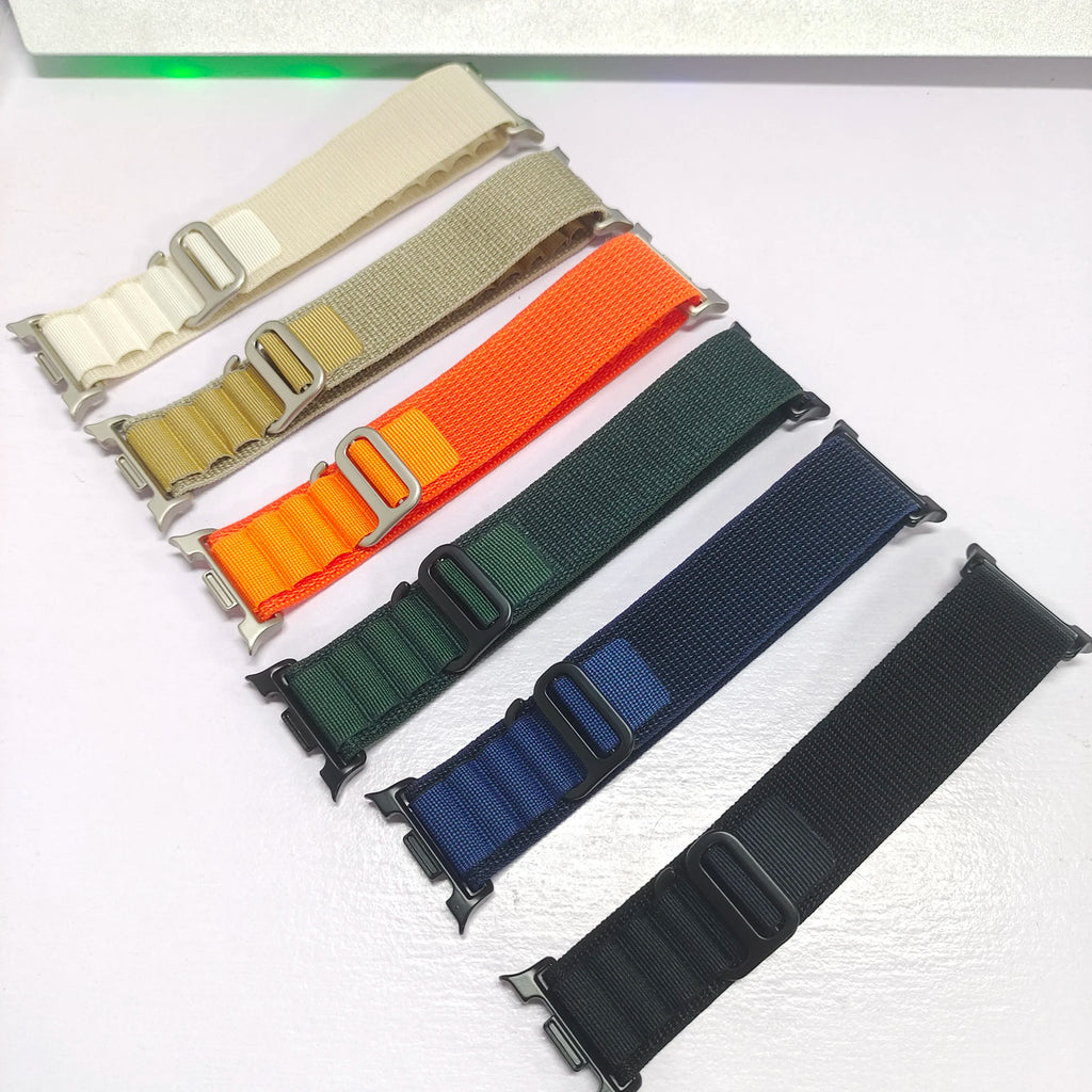 Alpine loop Strap For Samsung Galaxy Watch 8/8 classic/Ultra 47mm 44mm 40mm wristband Sport Bracelet correa Galaxy watch 8 Band