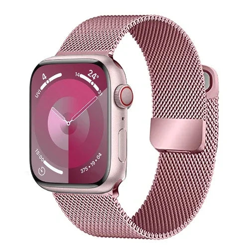 Magnetic Milanese band For Apple Watch 11 10 9 8 7 46mm 42mm 45mm 41mm Ultra 3 2 49mm band Apple Watch 6 5 4 SE3 44mm 40mm Band