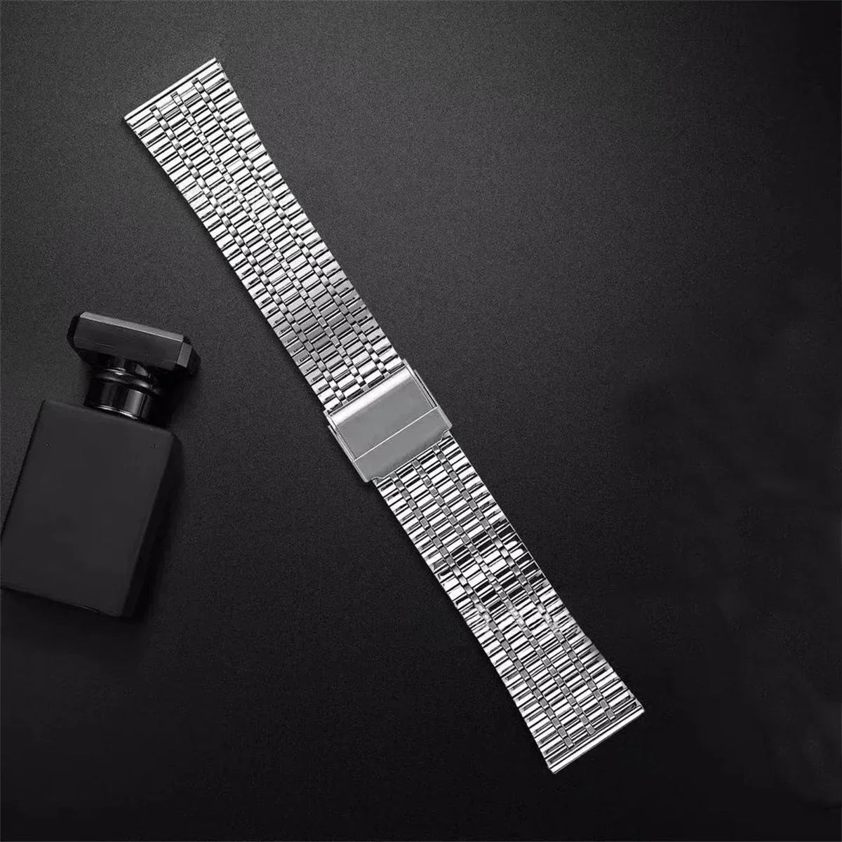 No Gaps Stainless Steel Strap for Samsung Galaxy Watch 7 6 5 4 40mm 44mm 6 4 Classic 47mm 43mm Metal Bracelet for 5Pro 45mm Band