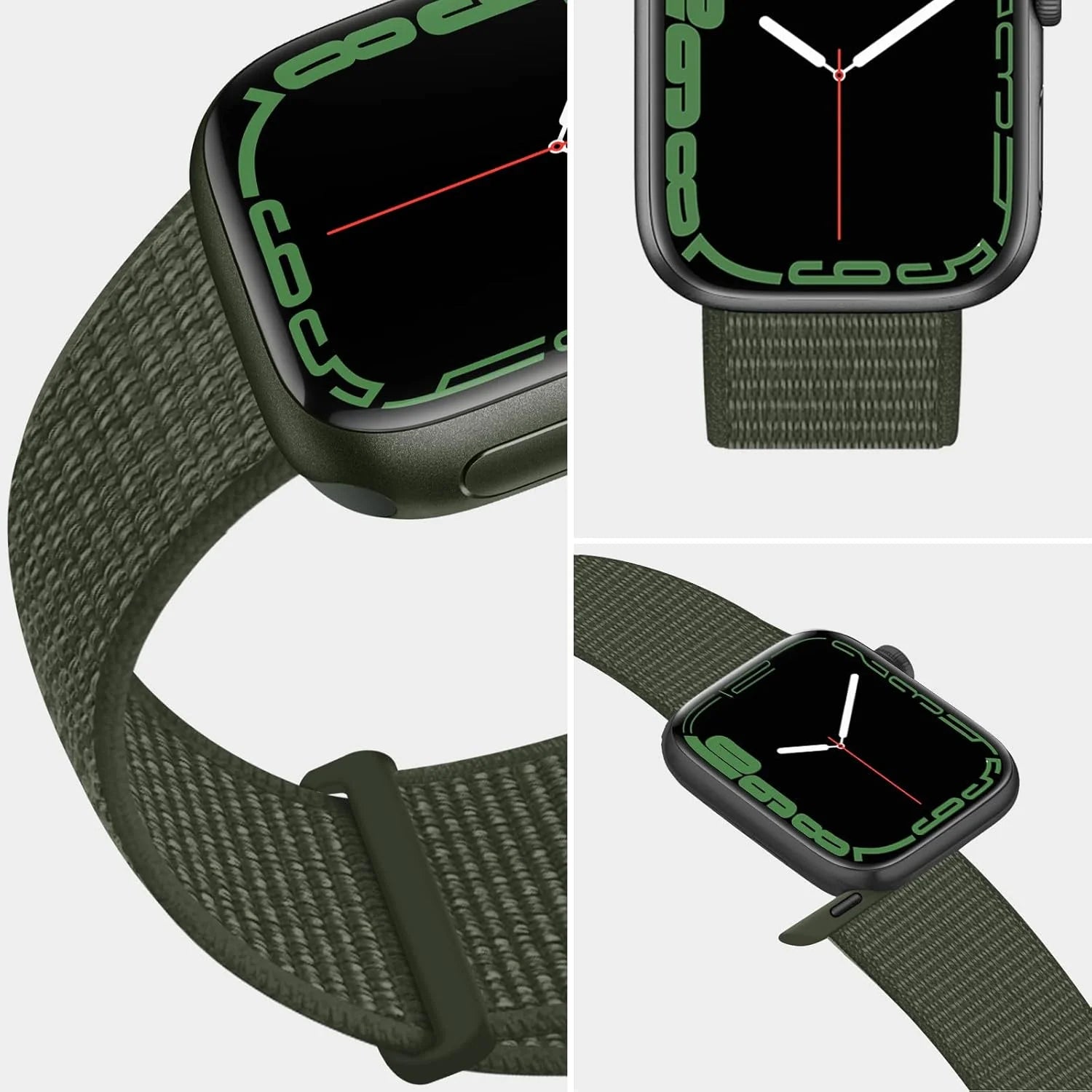 band For Apple Watch 11 band 10 8 9 7 6 5 SE Ultra 3 49mm 46mm Apple Watch 44mm 42mm 45mm 41mm 40mm Sport Loop band Correa wristband