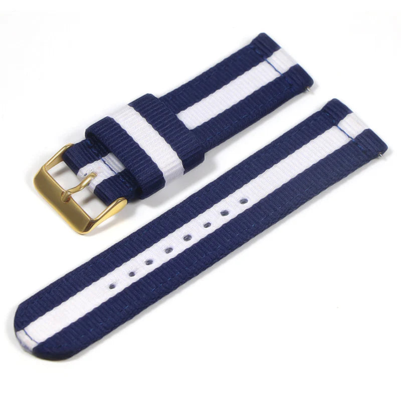 22mm Nylon watch strap For Samsung Galaxy watch 46mm 42mm Active2 Active1 Gear S3 frontier Sports nylon bang