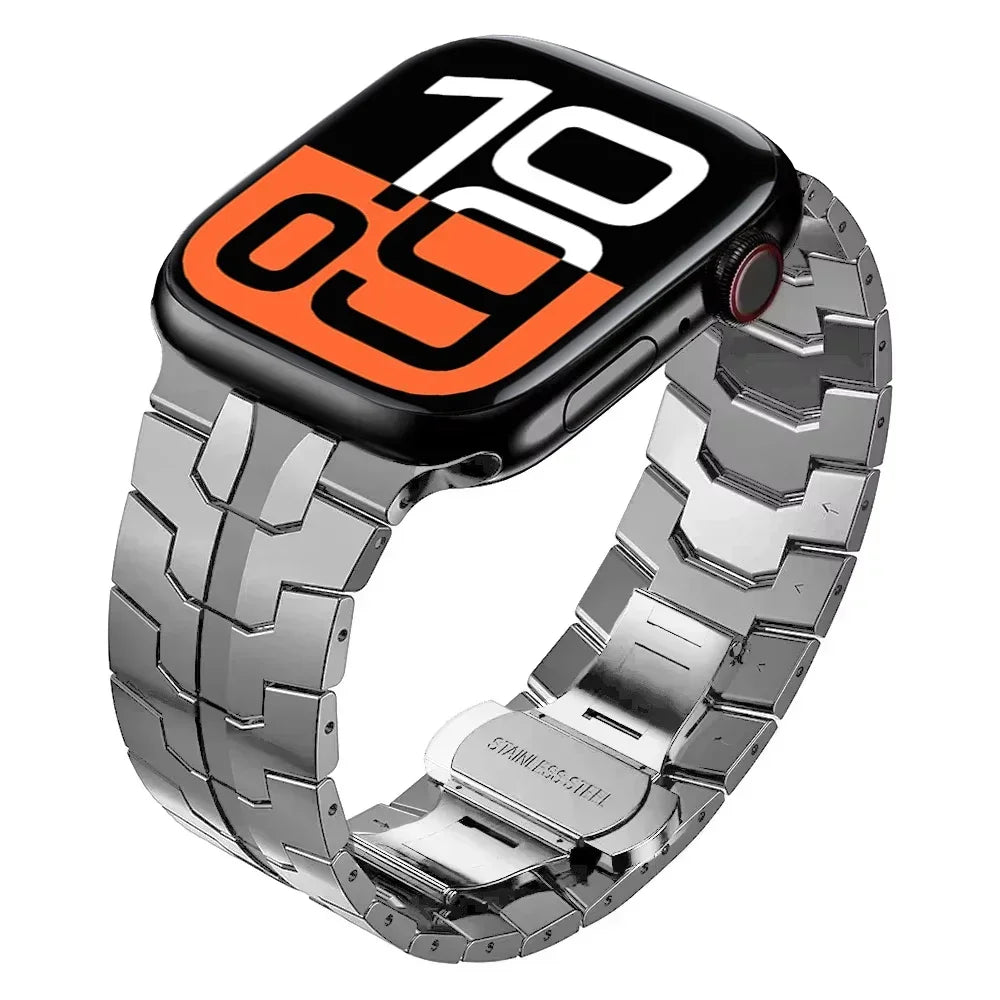 Stainless Steel band for Apple Watch Ultra 2 49mm 46mm 44mm 45mm band metal band for Apple Watch Series 10 9 8 7 6 SE Wristband