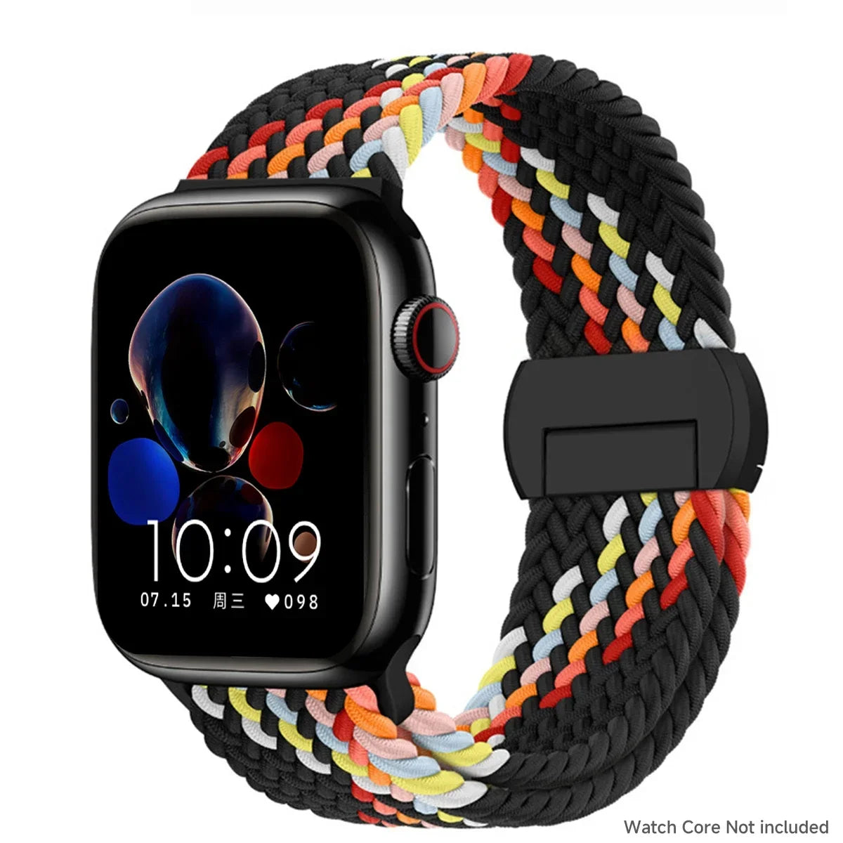 Braided band For Apple Watch band 44mm 40mm 45mm 49mm 41mm 38mm buckle band Apple Watch Series SE 10 9 8 7 6 Ultra 2 Magnetic Band