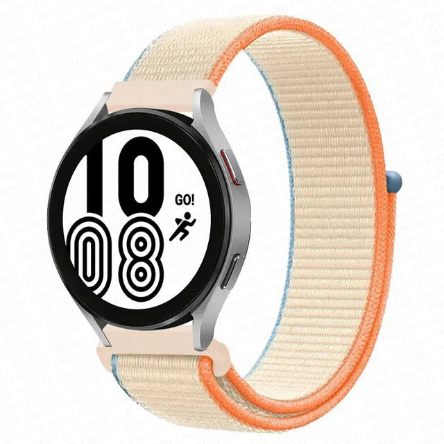 Band For Samsung Galaxy Watch 7/FE/4/5 Pro/6 classic/active 2 44mm 40mm Nylon correa Bracelet Huawei GT 2e 3 4 20mm 22mm Straps