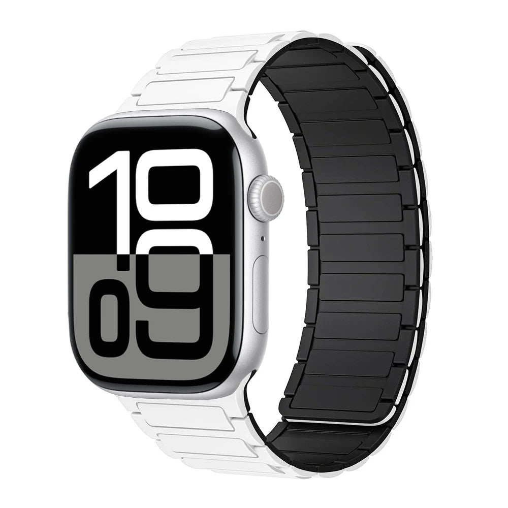 Magnetic Loop band for Apple Watch band 46mm 44mm 40mm 45mm 41mm 42mm Silicone band Apple Watch Series 11 10 9 8 7 6 SE Ultra 3
