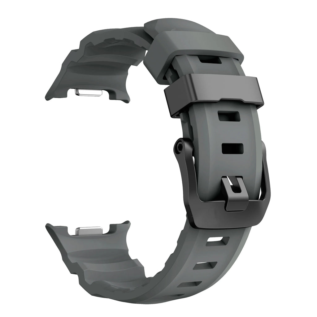 Trail Silicone Band for Samsung Galaxy Watch 8 Strap 44mm 40mm No Gaps Bracelet for Galaxy Watch 8 Classic 46mm Sport Wristband