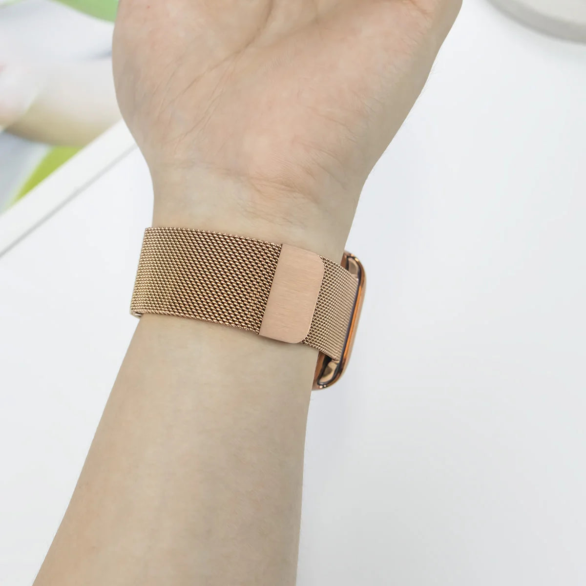 Milanese Case+band for Apple Watch band 9 8 7 6 SE 5 4 49mm 45mm 41mm 40mm 44mm 42mm watch band For Apple Watch Series 10 Correa 46mm