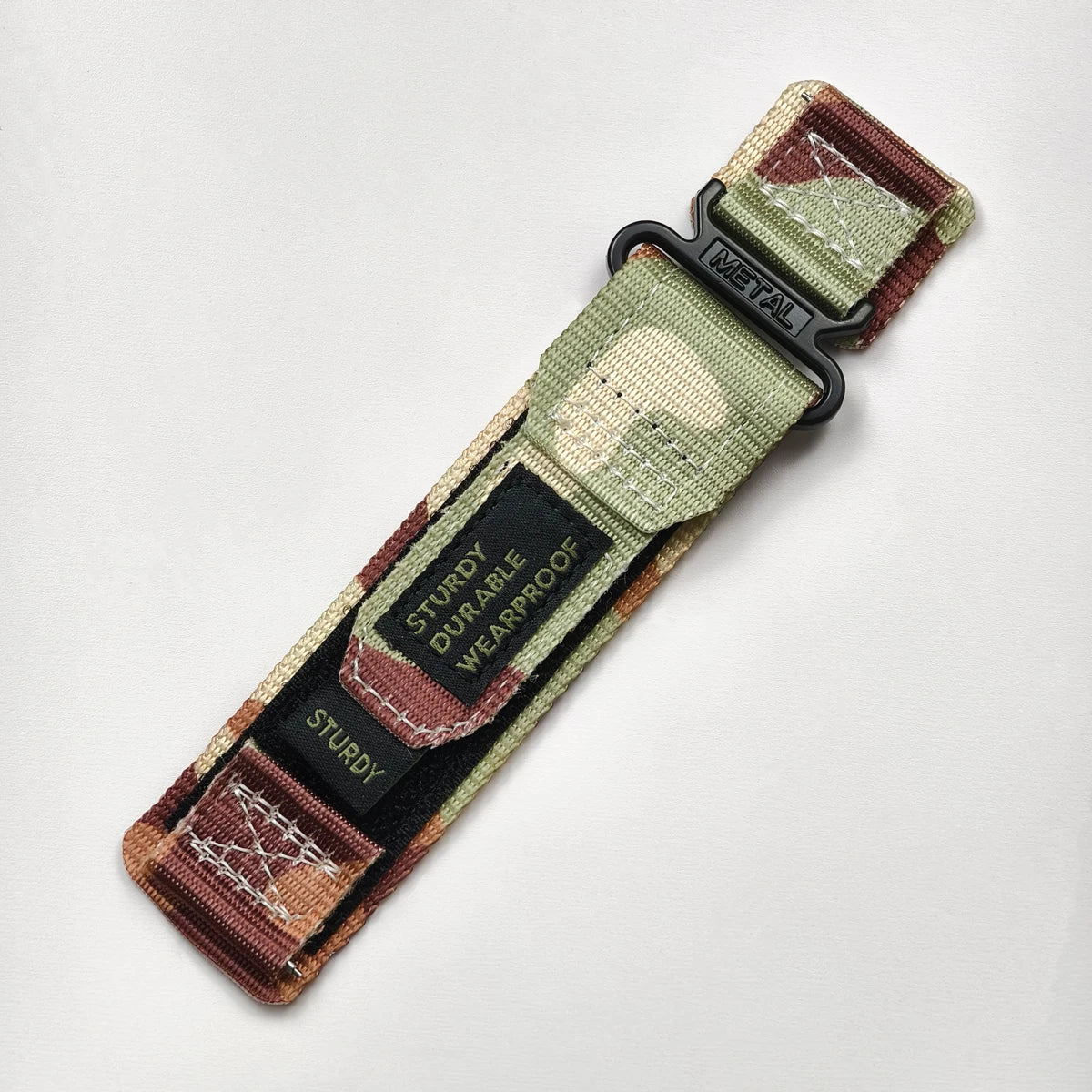 22mm 20mm Tactics Sport Strap for Samsung Galaxy Watch Band 6/5/4 40mm 44mm 6 Classic 43 47mm Nylon Loop Bracelet Active Gear S3