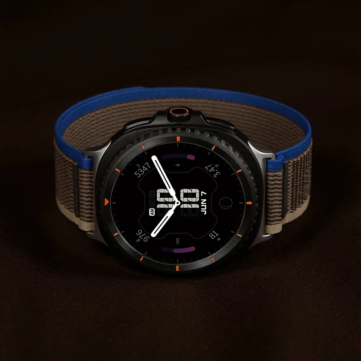 Trail Loop strap for Samsung galaxy watch 8 40 44mm/8 classic Nylon Sport Band for galaxy 8 classic 46mm Smartwatch Bracelet