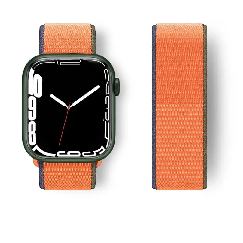 Sport loop For Apple Watch Ultra 2 band 49mm 44mm 40mm 45mm 42mm 41mm 38mm Nylon pride band Apple Watch band Series 9 8 7 6 5 4 3 se