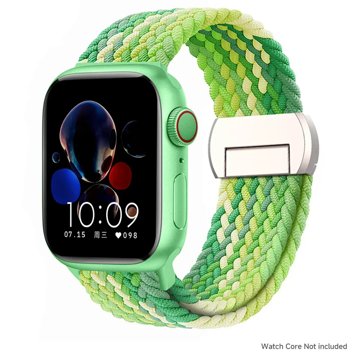 Braided band For Apple Watch band 44mm 40mm 45mm 49mm 41mm 38mm buckle band Apple Watch Series SE 10 9 8 7 6 Ultra 2 Magnetic Band