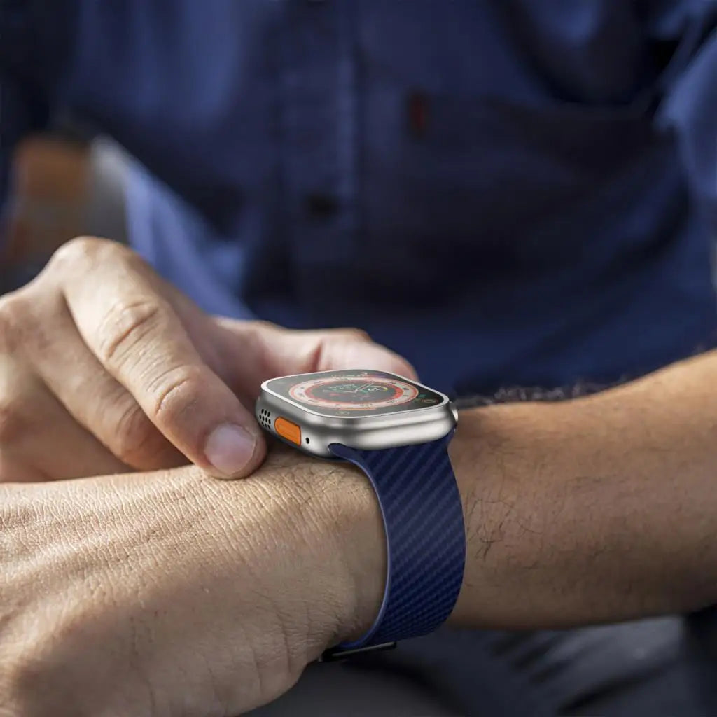 Magnetic Loop band For Apple Watch band 44mm 45mm 49mm 41mm 40mm 38mm Silicone band Apple Watch Ultra 2 Series 9 8 7 6 SE band