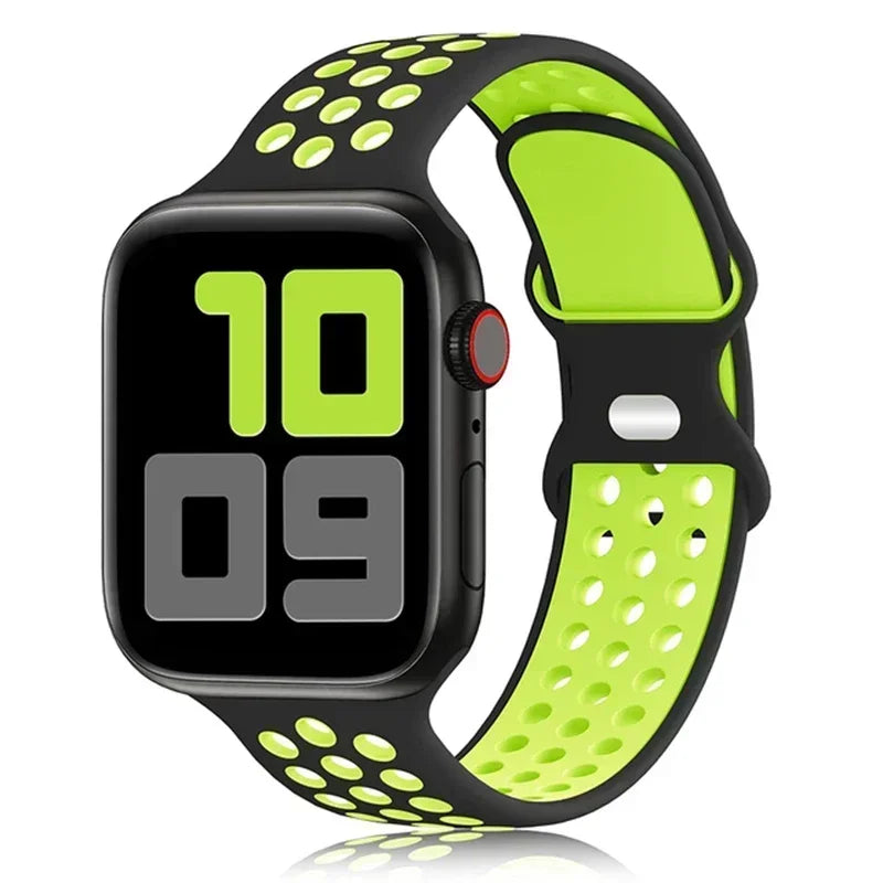 Sport Silicone band For Apple Watch band 45mm 44mm Ultra 2 49mm 40mm 41mm 38mm 42mm 46mm Pride band Series 10 9 8 SE 7 6 Band
