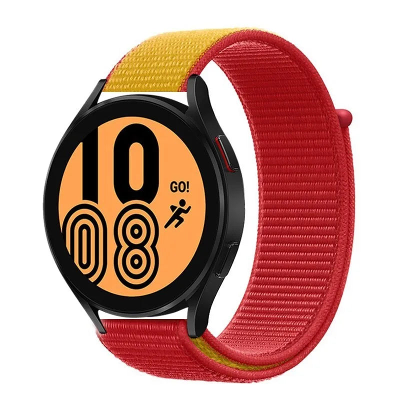 Nylon loop For Samsung Galaxy Watch 6 5 Pro/4/classic/gear s3 frontier/active Sport Bracelet Huawei watch gt2 3 22mm 20mm Strap