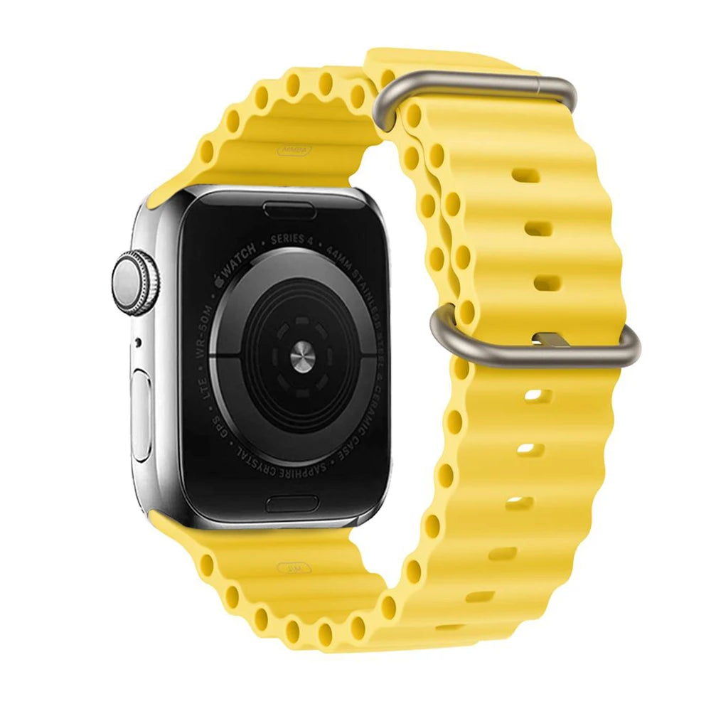 Ocean band for Apple Watch Ultra 3 2 band 49mm 46mm 44mm 40mm 45mm 41mm 42mm Correa band Apple Watch Series 11 10 9 SE 8 7 6 5 4