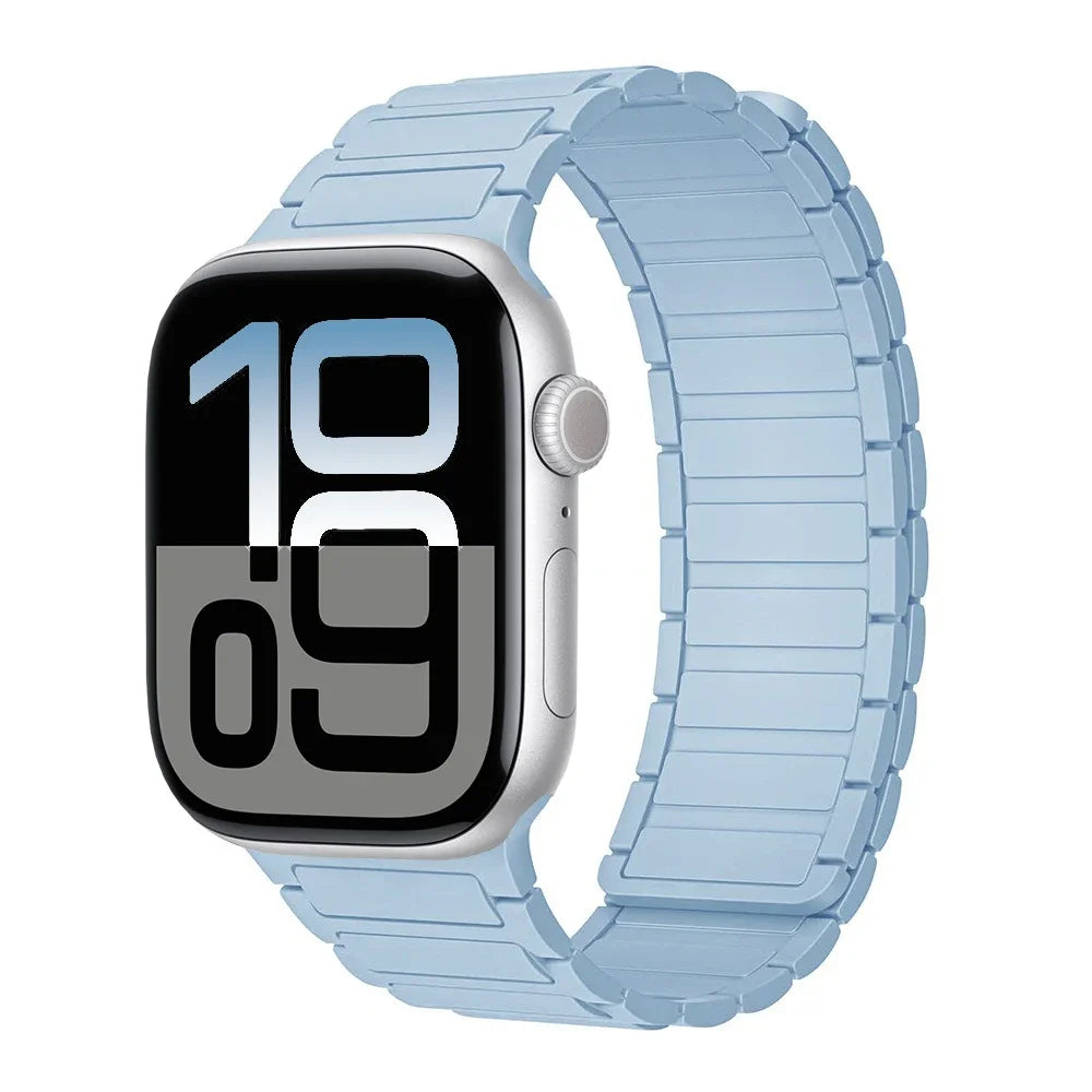 New Magnetic Silicone band for Apple Watch band Ultra 3 2 49mm 11 10 46mm 42mm band Belt Apple Watch 9 8 7 6 5 SE 45mm 41mm 44mm